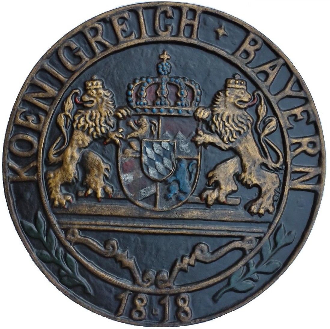 Grenztafel Königreich Bayern 1818